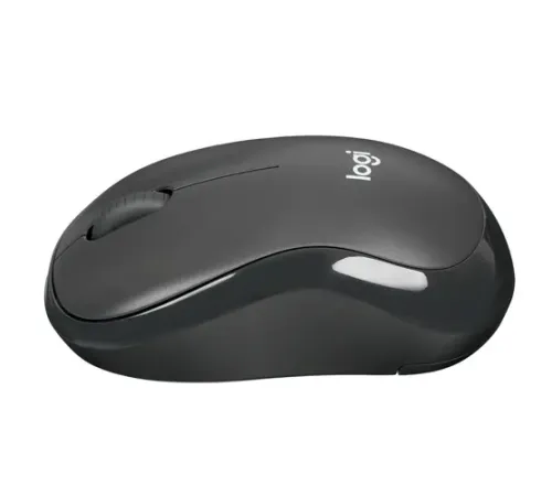 Мышь беспроводная Logitech M240 Silent Off White Bluetooth (черная, оптическая, 400-4000dpi, бесшумная)