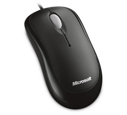 Мышь Microsoft Basic For Bsnss черный оптическая (1000dpi) USB (2but)