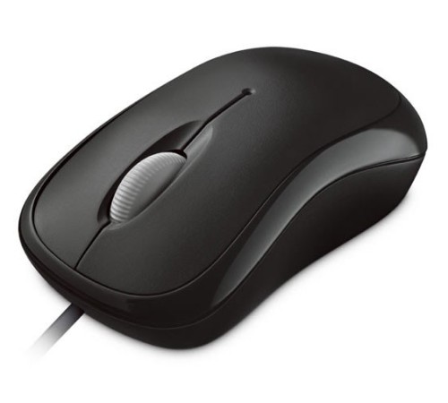 Мышь Microsoft Basic For Bsnss черный оптическая (1000dpi) USB (2but)