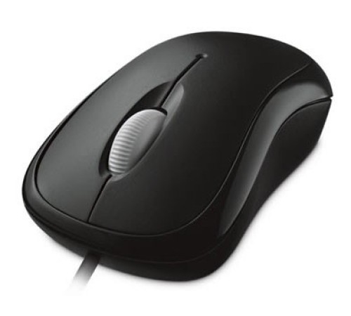 Мышь Microsoft Basic For Bsnss черный оптическая (1000dpi) USB (2but)