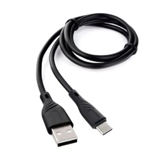 Кабель USB 2.0 Cablexpert CCB-USB2-AMCMO1-1MB, AM/Type-C, издание Classic 0.1, длина 1м, черный, блистер