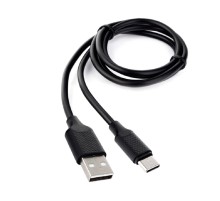 Кабель USB 2.0 Cablexpert CCB-USB2-AMCMO2-1MB, AM/Type-C, издание Classic 0.2, длина 1м, черный, блистер
