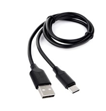 Кабель USB 2.0 Cablexpert CCB-USB2-AMCMO2-1MB, AM/Type-C, издание Classic 0.2, длина 1м, черный, блистер