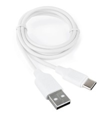 Кабель USB 2.0 Cablexpert CCB-USB2-AMCMO2-1MW, AM/Type-C, издание Classic 0.2, длина 1м, белый, блистер