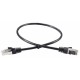 Кабель PATCH CAT5E FTP 0.5M ANP522B-BK-0.5M BLACK AOPEN