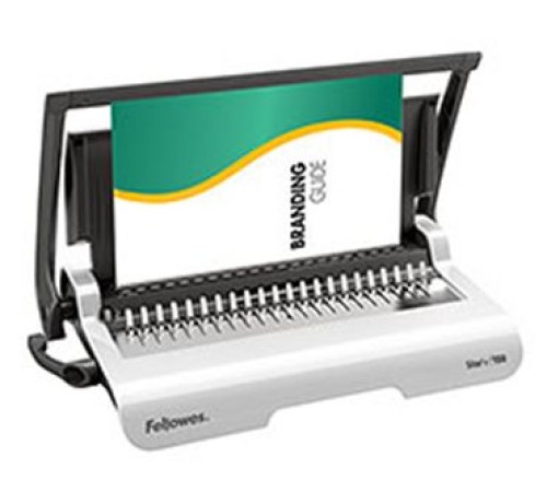 Переплетчик Fellowes Star+ (FS-56275) A4/перф.15л.сшив/макс.150л./пластик.пруж. (6-19мм)