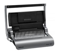 Переплетчик Fellowes Quasar+ (FS-56277) A4/перф.25л.сшив/макс.500л./пластик.пруж. (6-51мм)