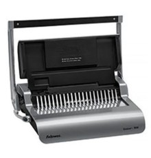 Переплетчик Fellowes Quasar+ (FS-56277) A4/перф.25л.сшив/макс.500л./пластик.пруж. (6-51мм)