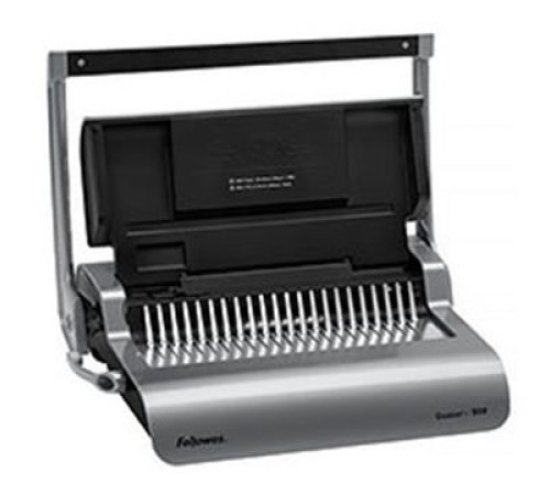 Переплетчик Fellowes Quasar+ (FS-56277) A4/перф.25л.сшив/макс.500л./пластик.пруж. (6-51мм)