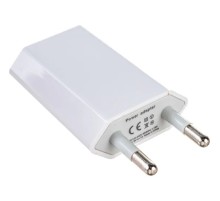 Сетевое зарядное устройство iPhone/iPod USB белое (СЗУ) (5 V, 1000 mA) REXANT