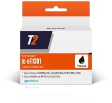 Картридж струйный T2 C13T13014010 IC-ET1301 черный для Epson St SX525WD/Of B42WD/BX320FW