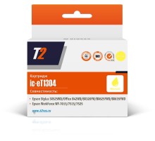 Картридж струйный T2 C13T13044010 IC-ET1304 желтый для Epson St SX525WD/Of B42WD/BX320FW