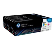 Картридж лазерный HP CF373AM голубой/пурпурный/желтый x3упак. (1400стр.) для HP CP1215/1515