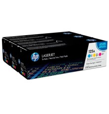 Картридж лазерный HP CF373AM голубой/пурпурный/желтый x3упак. (1400стр.) для HP CP1215/1515