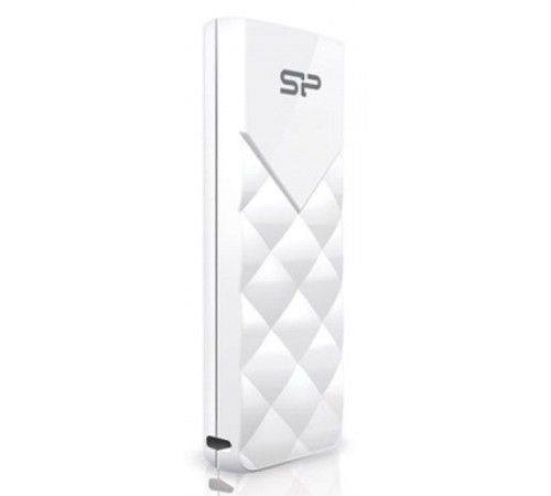 Флеш Диск Silicon Power 64Gb Ultima U03 SP064GBUF2U03V1W USB2.0 белый