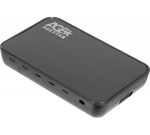 Внешний корпус для HDD AgeStar 3UB3A8-6G SATA II пластик черный 3.5"