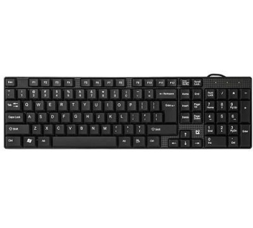 Defender Проводная клавиатура Accent SB-720 RU,черный,компактная USB Defender Accent SB-720 (45720)