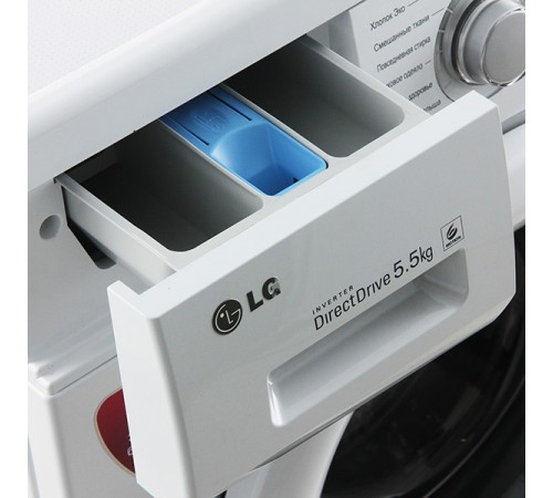 Стиральная машина LG F10B8MD класс: A загр.фронтальная макс.:5.5кг белый