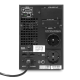 ИБП POWERMAN Online 1000, LCD, двойного преобразования, 1000ВА, 900Вт, 2 евророзетки с резервным питанием, USB, RS232, слот SNMP, разъем EPO, батарея 12В 9Ач 2 шт., 215 х 315 х 365 мм., 10.7 кг. (POWERMAN Online 1000)