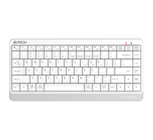 Клавиатура A4Tech Fstyler FBK11 белый/серый USB беспроводная BT/Radio slim