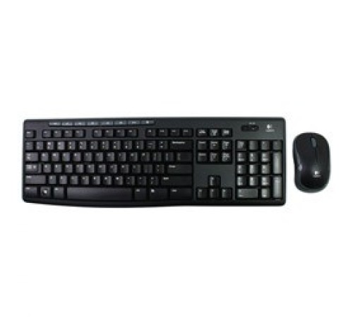 Клавиатура + мышь Logitech MK270 Ru layout клав:черный мышь:черный USB беспроводная Multimedia (920-004518/920-003381)