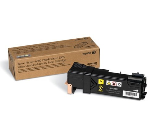 Картридж лазерный Xerox 106R01603 желтый (2500стр.) для Xerox Ph 6500/WC 6505