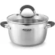 Кастрюля Rondell Flamme RDS-023 2.3л. d=18см (с крышкой) стальной