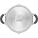 Кастрюля Rondell Flamme RDS-023 2.3л. d=18см (с крышкой) стальной
