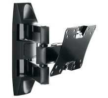 Кронштейн для телевизора Holder LCDS-5065 черный 19"-32" макс.30кг настенный поворот и наклон