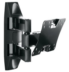 Кронштейн для телевизора Holder LCDS-5065 черный 19"-32" макс.30кг настенный поворот и наклон