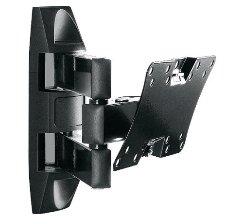 Кронштейн для телевизора Holder LCDS-5065 черный 19"-32" макс.30кг настенный поворот и наклон