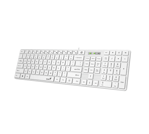Клавиатура Genius SlimStar 126 WhiteUSB (Only Laser) Клавиатура Genius SlimStar 126 WhiteUSB (Only Laser)