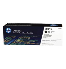 Тонер-картридж набор из 2 шт HP CE410XD