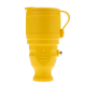 Розетка силовая Rexant (111-122) откр. зазем. крыш. IP44 желтый (упак.:1шт)