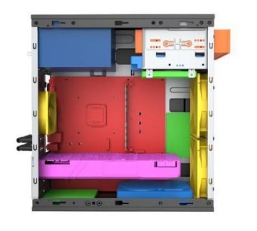 Корпус MINITOWER MATX 500W BLACK SV511/6193554 IN-WIN Корпус MINITOWER MATX 500W BLACK SV511/6193554 IN-WIN
