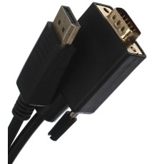 VCOM CG607-1.8M Кабель-переходник DP --> VGA_M/M 1,8м VCOM <CG607-1.8M>