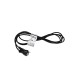 Кабель компьютер - розетка 220V <3.0м> (Европейский стандарт) <TP021-3.0-BK> VCOM Telecom TP021-3.0-BK