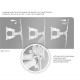 Кронштейн ONKRON ONKRON M5W (ONKRON M5 WHITE)