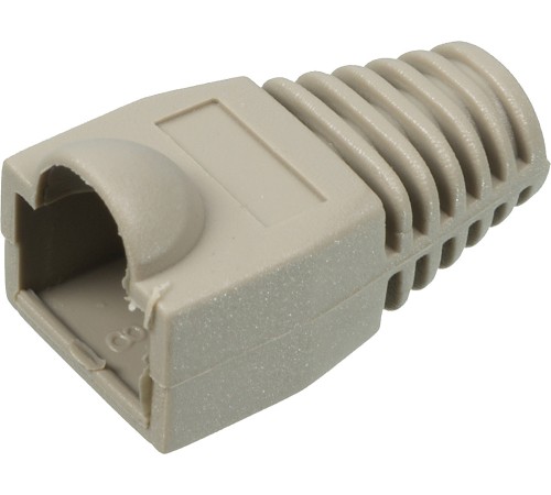 Колпачок Lanmaster TWT-BO-6.0-GY/100 (упак.:100шт) 100м серый