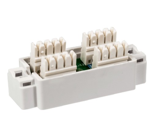 Адаптер Lanmaster TWT-CN110UTP5E проходн. кат.5E бел. (упак.:1шт) Адаптер Lanmaster TWT-CN110UTP5E проходн. кат.5E бел. (упак.:1шт)