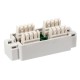 Адаптер Lanmaster TWT-CN110UTP5E проходн. кат.5E бел. (упак.:1шт)