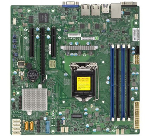 Материнская плата SuperMicro [MBD-X11SSL-F-B]