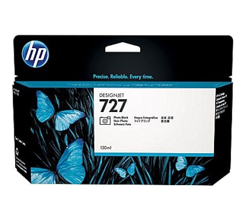 Картридж струйный HP 727 B3P23A черный (130мл) для HP DJ T920/T1500