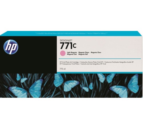 Картридж струйный HP 771C B6Y11A светло-пурпурный (775мл) для HP DJ Z6200