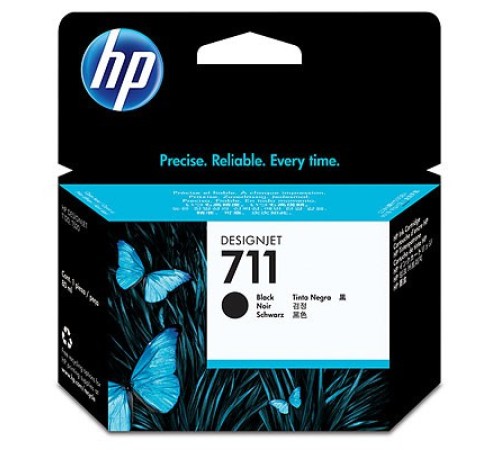 Картридж струйный HP 711 CZ133A черный (80мл) для HP DJ T120/T520
