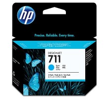 Картридж струйный HP 711 CZ134A голубой x3упак. (29мл) для HP DJ T120/T520
