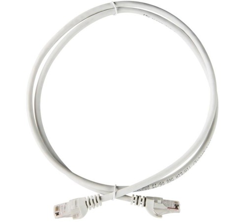 Коммутационный шнур (патч-корд), кат.5Е UTP, LSZH, 0,5м, серый ITK RJ45(m) - RJ45(m) Cat. 5e U/UTP LSZH 0.5м серый (PC01-C5EUL-05M)