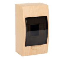 EKF pb40-n-4-light Щит распределительный навесной ЩРН-П- 4 светлое дерево IP41 EKF PROxima