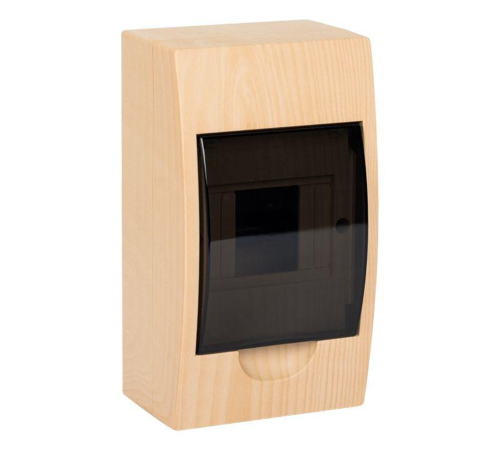 EKF pb40-n-4-light Щит распределительный навесной ЩРН-П- 4 светлое дерево IP41 EKF PROxima