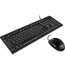 Набор клавиатура+мышь SVEN KB-S320C черный (104 кл., 1000DPI, 2+1кл.) Sven SV-020613